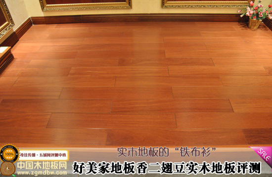 好美家地板精钢面系列香二翅豆测评：高跟鞋的克星